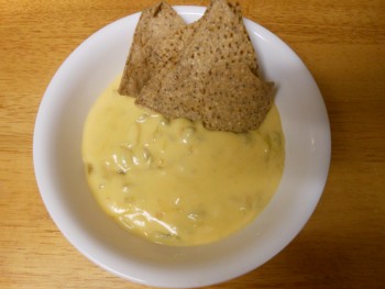 Simple Queso Dip | http://www.wholesimplelife.com #quesodip #cheesedip