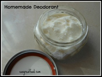 Homemade Deodorant |http://www.wholesimplelife.com #deodorant #ntauralbodycare #bakingsoda #coconutoil #essentialoils