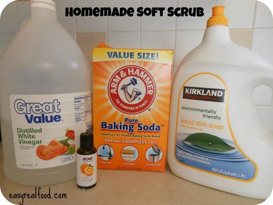 homemade soft scrub