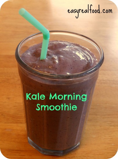 kale morning smoothie