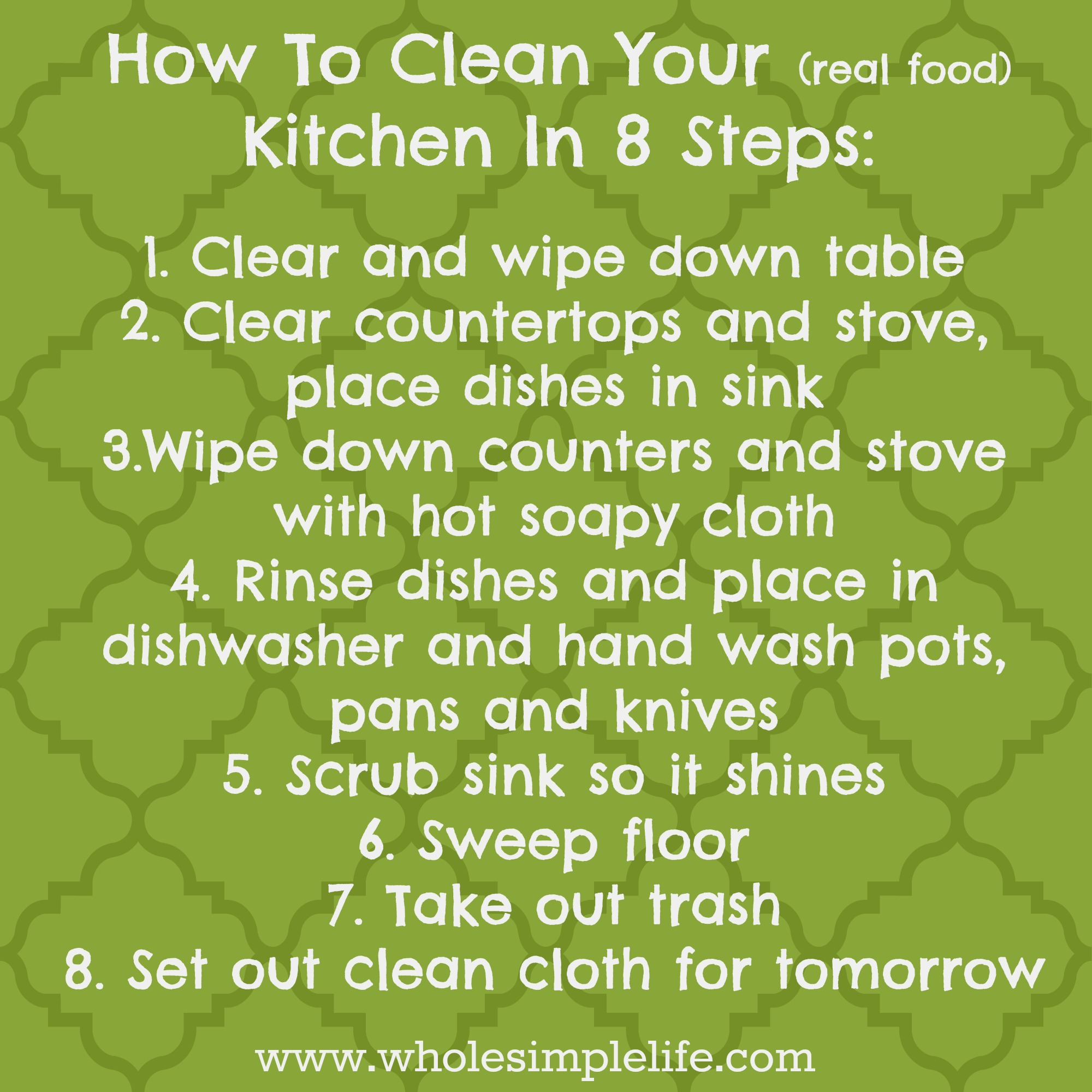 How To Clean Your Kitchen In 8 Simple Steps,Jack Schlossberg John Kennedy Jr
