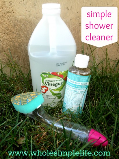 simple shower cleaner