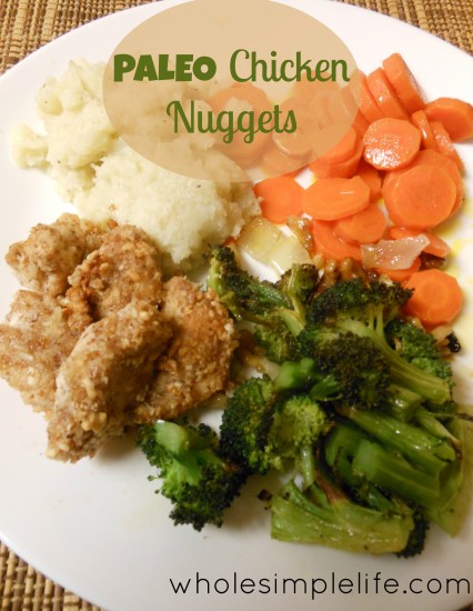 Paleo Chicken Nuggets | www.hannahhepworth.com #paleo #glutenfree #realfood