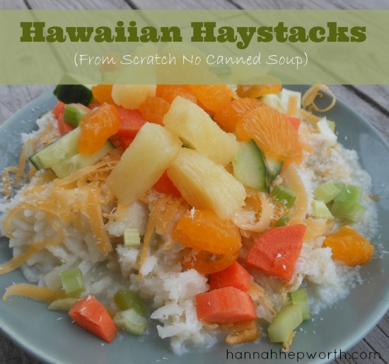 Hawaiian Haystacks (gluten & grain free| no cream of chicken soup!) | https://www.hannahhepworth.com