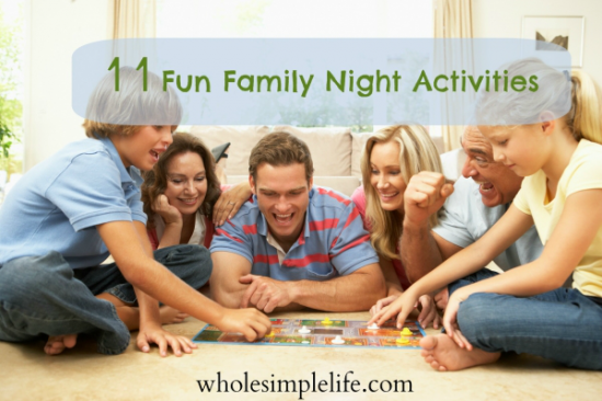11 Fun Family Night Activities | https://www.hannahhepworth.com